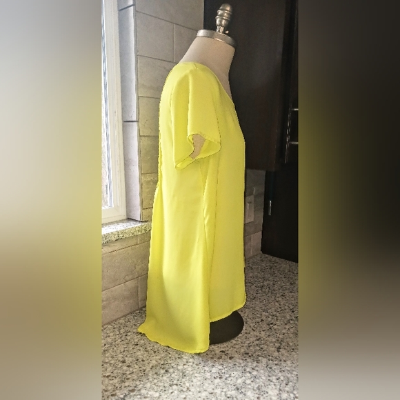 👚Decree bright yellow blouse medium - Picture 10 of 14